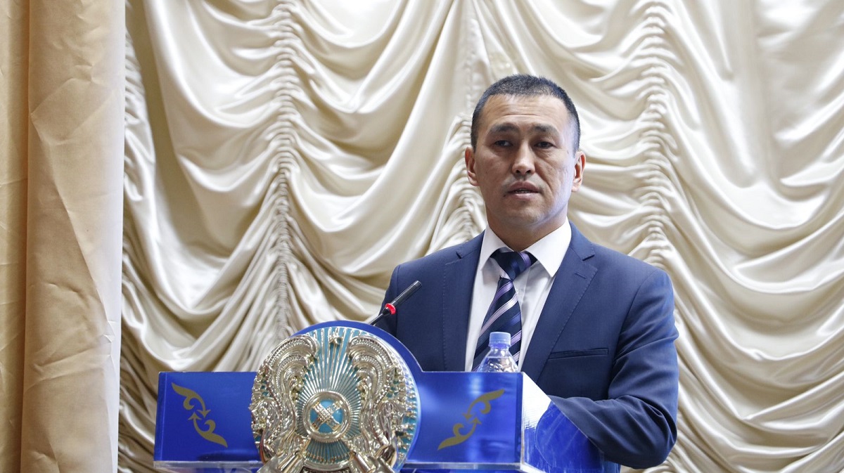 Chairman of the Board-Rector Yerzhan Amirbekuly made a report to the public