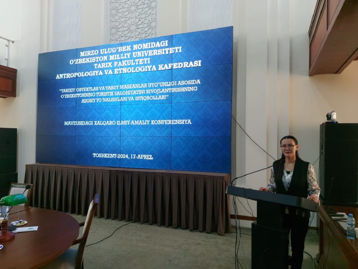 Преподаватель Altynsarin institute приняла участие в международной конференции в Узбекистане