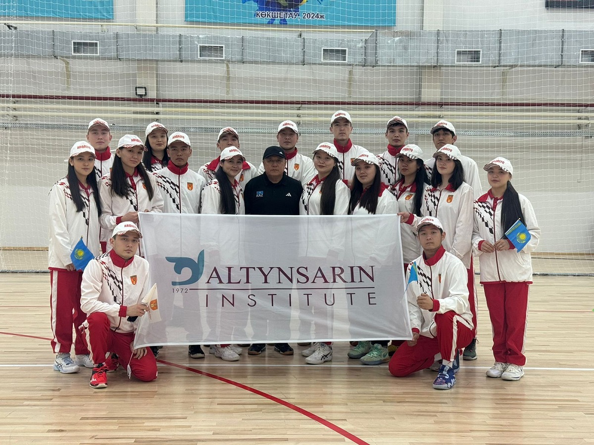 Сборная Altynsarin institute стала победителем регионального этапа студенческой спортивной лиги по волейболу